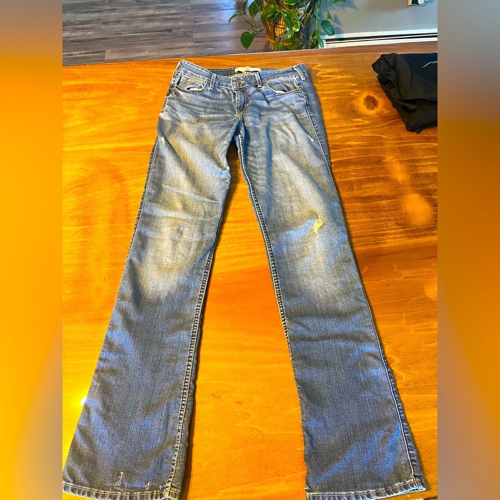Hollister Women's Distressed Jeans Size 8 W29 L35